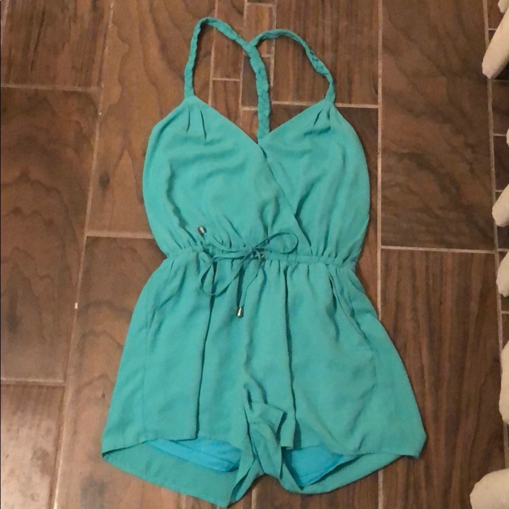 Green romper